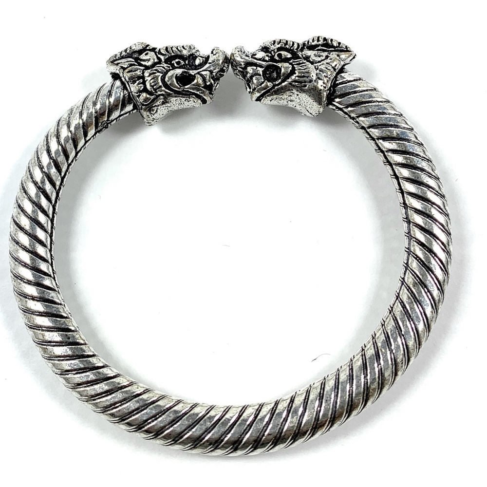 Vintage dragon heads antique bracelet